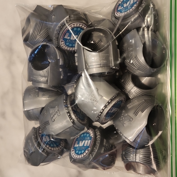 20 Superbowl LVII cake, cupcake topper decoration rings. Brand new. - Picture 4 of 4